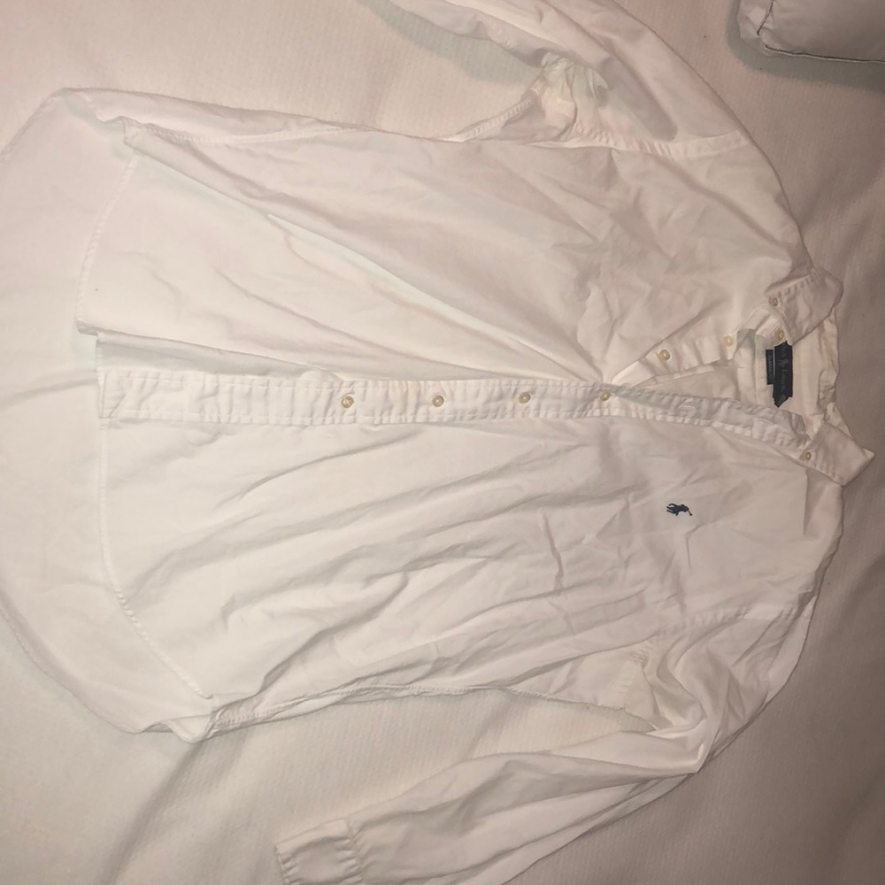 men’s polo button down